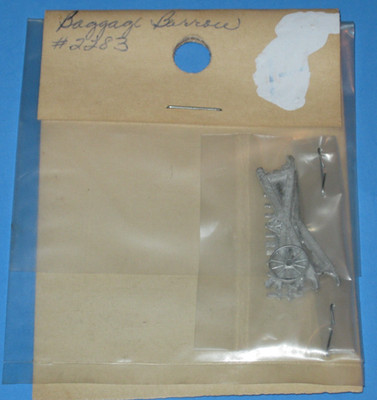 Scale Structures Ltd. #2283, Luggage Barrow Kit