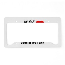 Cafepress I Love South Korean License Plate Holder License Frame 1729860876
