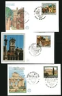 ITALY 1978, "TOURIST" SERIES: GUBBIO, UDINE, PAESTUM, Sc 1314-16 ON 3  F.D.C. 's