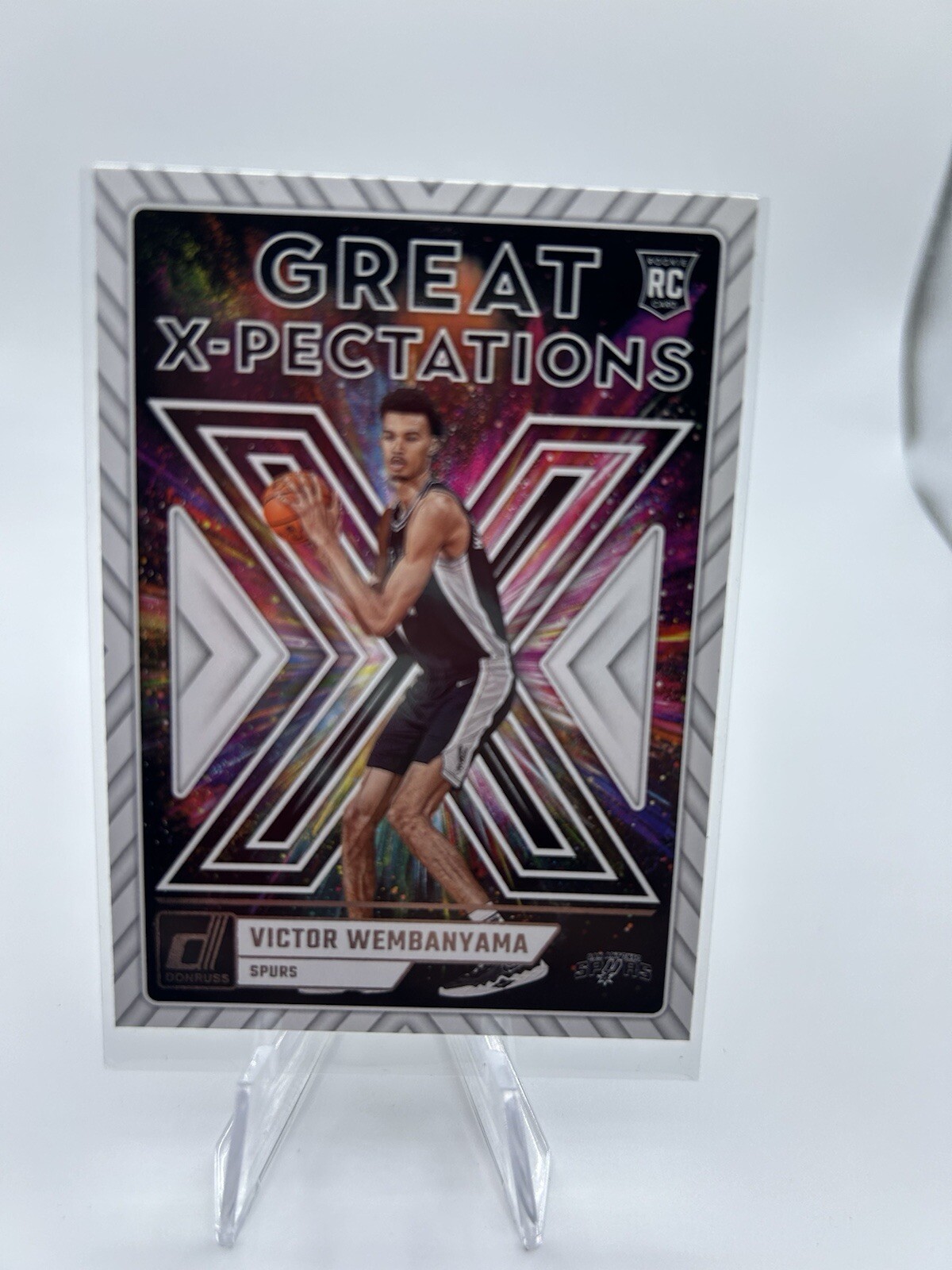 2023-24 Donruss Great X-Pectations #10 Victor Wembanyama Rookie RC Spurs