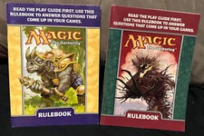 Magic the Gathering Rule Book Lot of 2