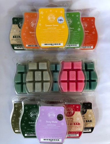 Scentsy Wax Melts- You pick! Rare, Discontinued, Retired, Bring Back My Bar, New - Picture 1 of 16