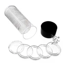 1oz Gold Eagle Coin Holder, Black Capsule Tube & 20 AirTite H32 Direct Fits