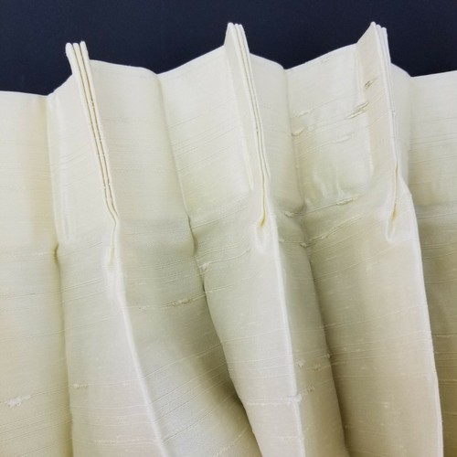 JCPenney Lined Custom Feature Draperies Curtains Nobhill Camel 96x84 Vintage New - Picture 4 of 12