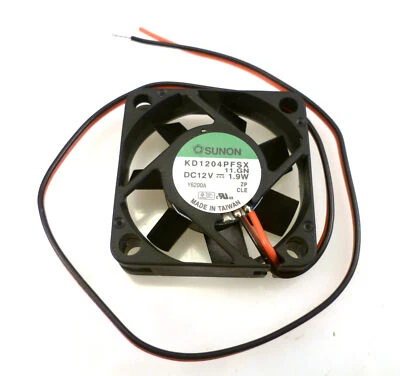 Sunon KD1204PFSX 11.GN 12V DC 1.9W 0.16A Brushless Fan 40x40x10mm OL0332H