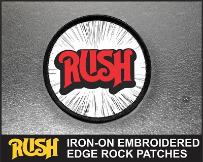 RUSH Iron-On Patches (FREE GIFT)