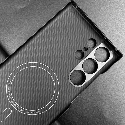 for Samsung Galaxy S25 Ultra Carbon Fiber Case S25 S25+ Ultra-thin Aramid Fiber - Picture 160 of 177