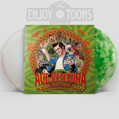 ACE VENTURA WHEN NATURE CALLS Vinyl Record Soundtrack Score Green Forest LP /300