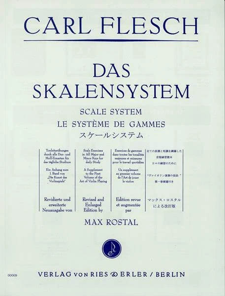 IL SISTEMA DELLE SCALE (DAS SKALENSYSTEM) - PER VIOLINO - CARL FLESCH - CURCI