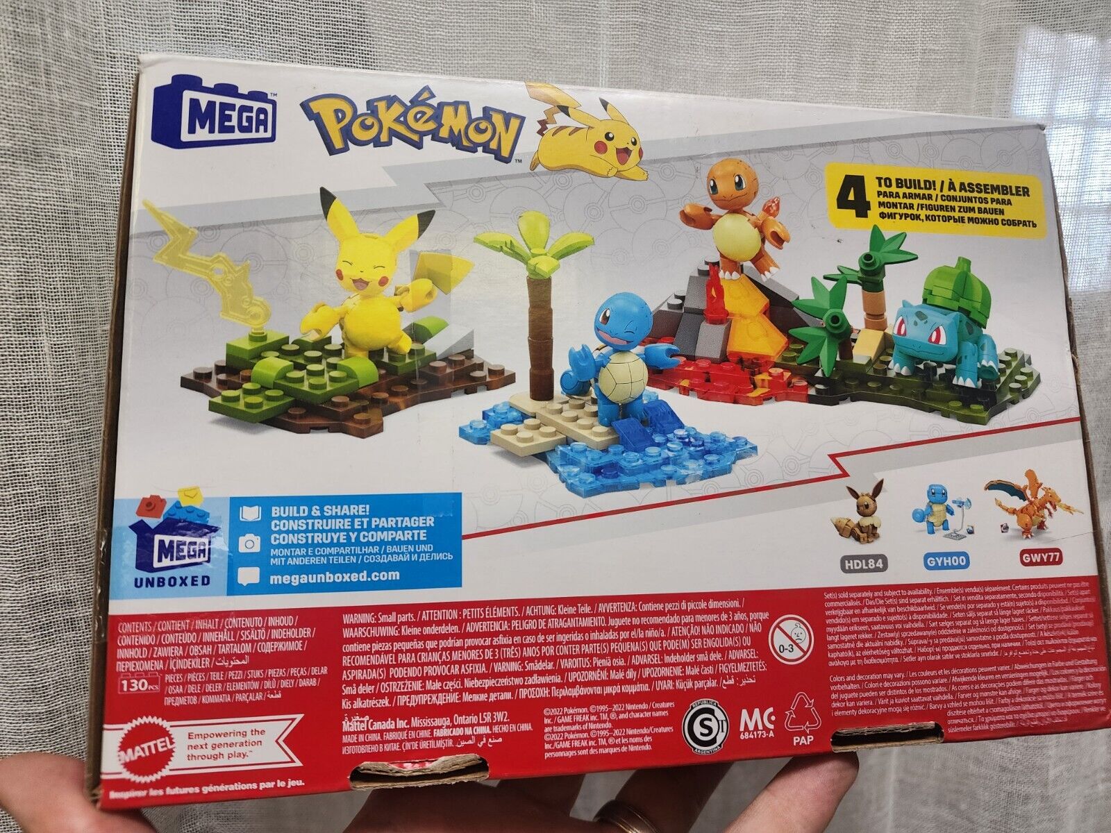 MEGA CONSTRUX POKÉMON EQUIPO DE KANTO HFG05 – Juguetibici eCommerce