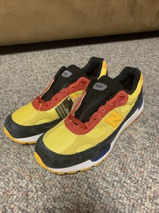 new balance 992 yellow red