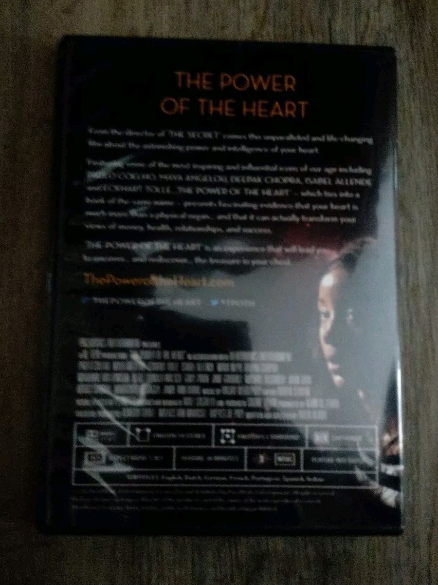 The Power Of The Heart (DVD, 2014) Maya Angelou, Paul Coelho
