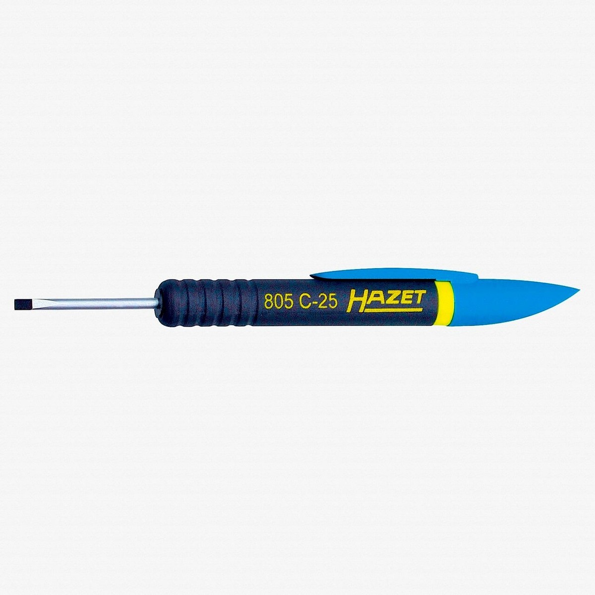 Hazet® Slotted Technician Screwdriver W/ Pocket Clip - Germany | eBay