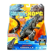 "BATTLE ROAR" GODZILLA Playmates Toys 7" Godzilla vs Kong Action Figure (2021) 
