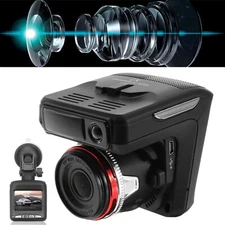 3in1 Laser Detector 2.4in HD Car DVR 1080P Dash Cam Camera Video Recorders