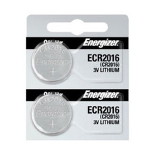 Energizer CR2016 Battery 3V Lithium Coin Cell 2 Count 