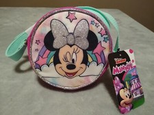 Disney Minnie Mouse 6" Cross-body Bag Handbag Pouch Purse Shoulder Bag Cute ~NEW