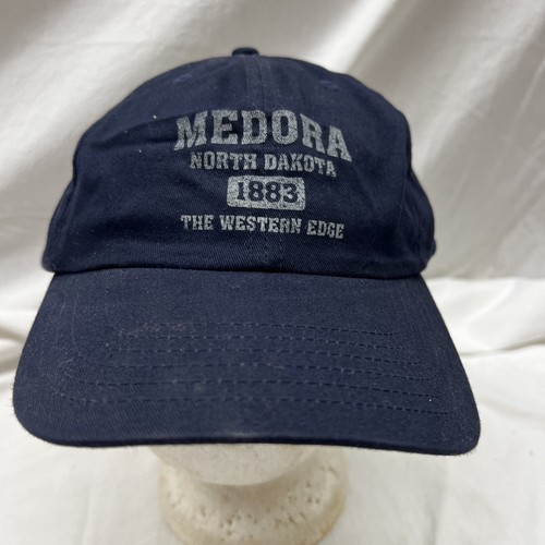 trucker hat baseball Cap Vintage Medora North Dakota The Western Edge Badlands