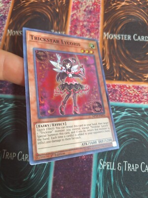 Yu-Gi-Oh! Trickstar Lycoris (MP18-EN036) - Super Rare 1. Auflage Aus Dem Mega-Tin Pack 2018