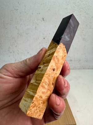 Stabilized Box Elder Burl Pen Blank | See Notes | SPB 380