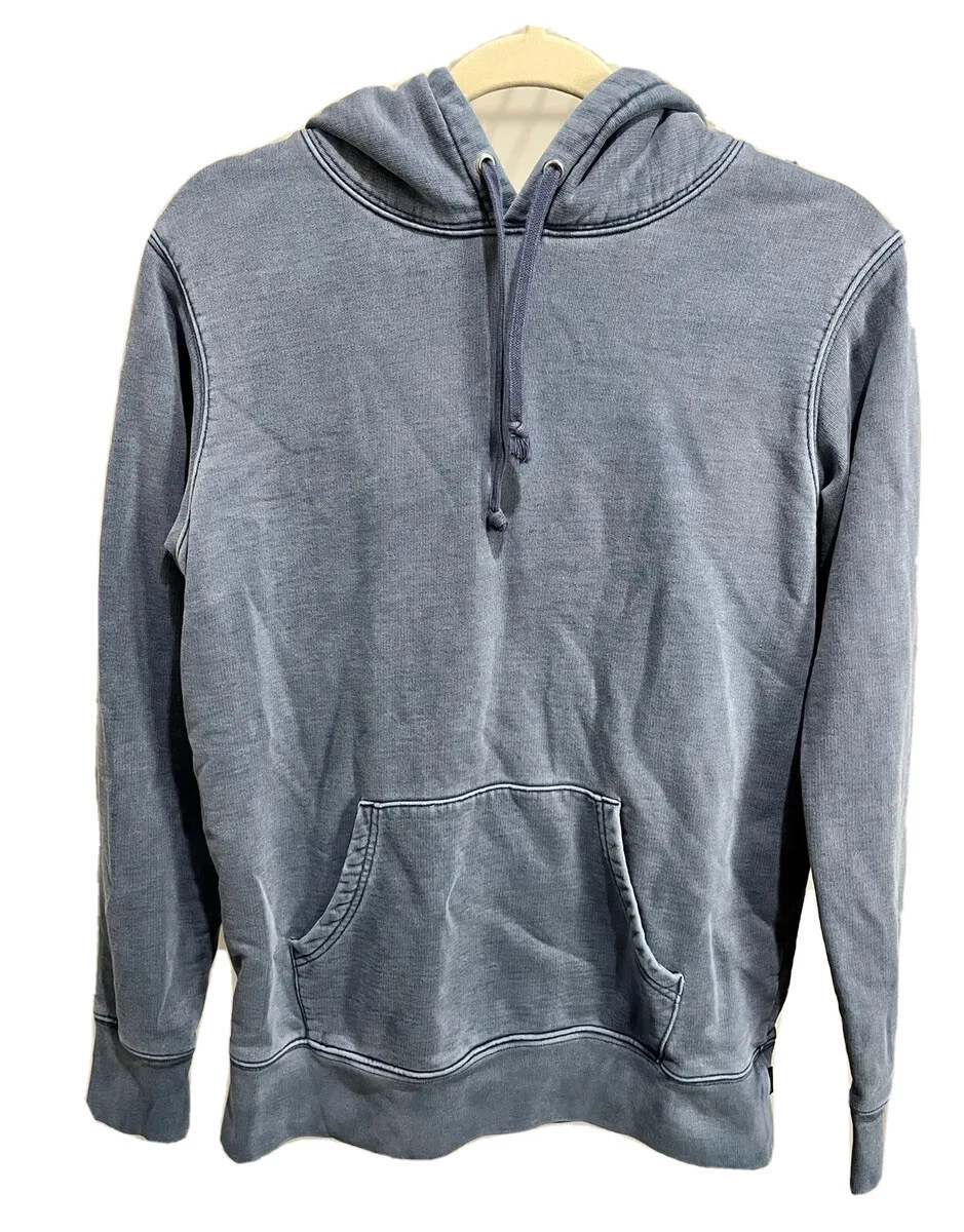 Sweat à capuche homme Supreme Overdyed bleu, taille S
