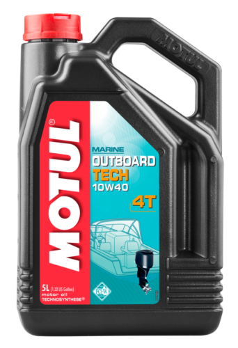 MOTUL Aceite lubricante para motor motos de agua fueraborda TECH 4T 10W40 5 L - Picture 1 of 1