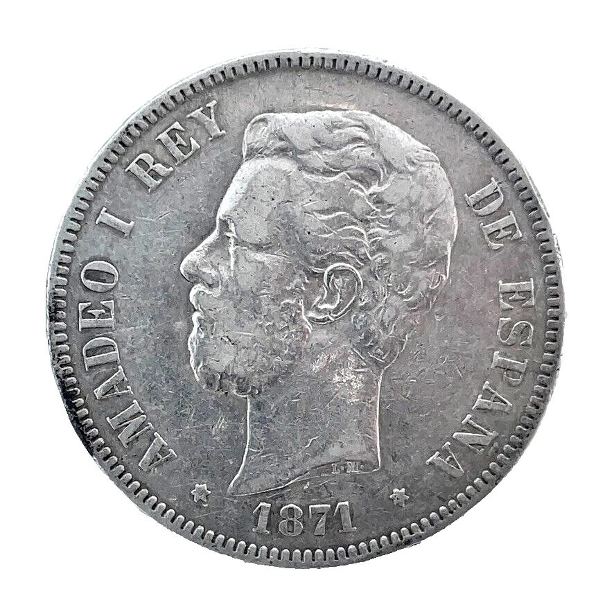 1871 Year Spanish Coins for sale | eBay