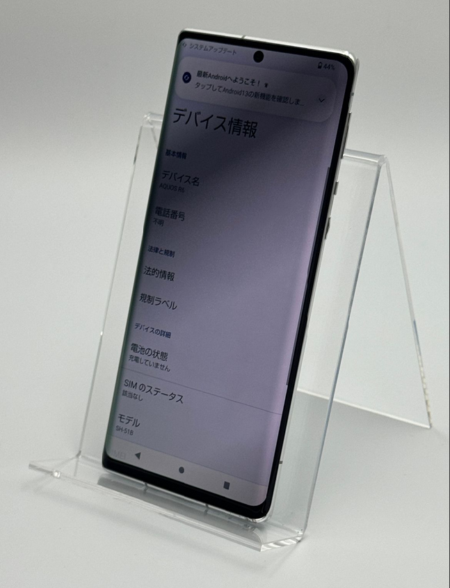 SHARP AQUOS R6 White | eBay