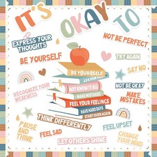 Boho Motivational Bulletin Board Set Welcome Back to School Inspirational Pos...