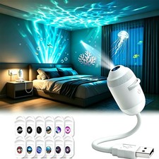 HD Smart Dynamic 5D Holographic Star Projecto...