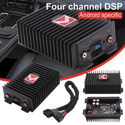 4-Channel DSP Car Amplifier with Superior Sound Enhancement for Android Systems