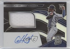 2021 Panini Spectra Rookie Jersey 105/199 Cristian Javier #104 Auto 1u6