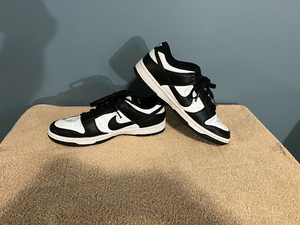 Talla 9 - Nike Dunk Low Negro Blanco W Foto 3 de 4