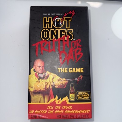 Hot Ones Truth or Dab The Game (Hot Sauce Included) Brand New for Ages: 17+