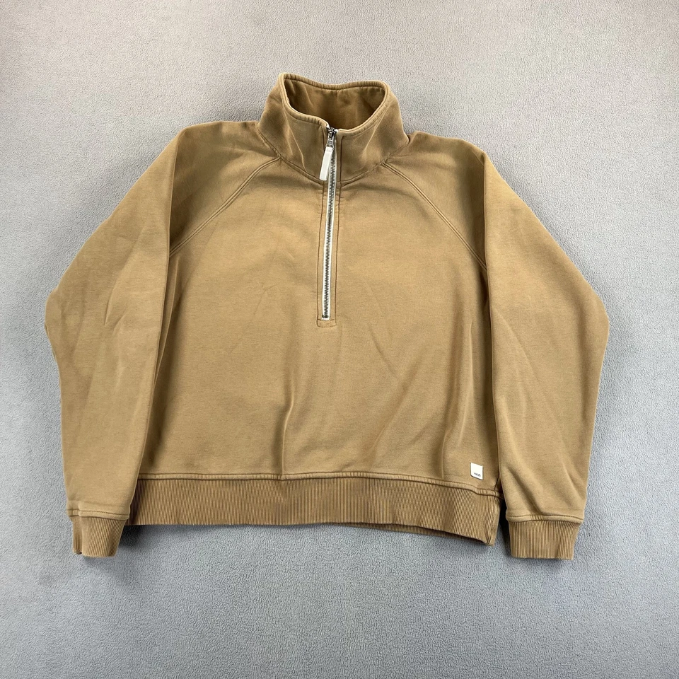 Suéter sudadera mediana Vuori Restore media cremallera para mujer Foto 2 de 4