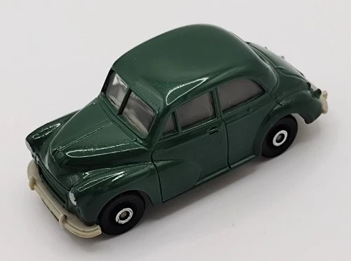 Vintage 1989 Corgi 3" Morris Minor Split Screen Diecast Car - Green Made In UK