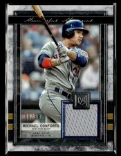 2020 Topps Museum Collection Michael Conforto #/50 jersey card New York Mets