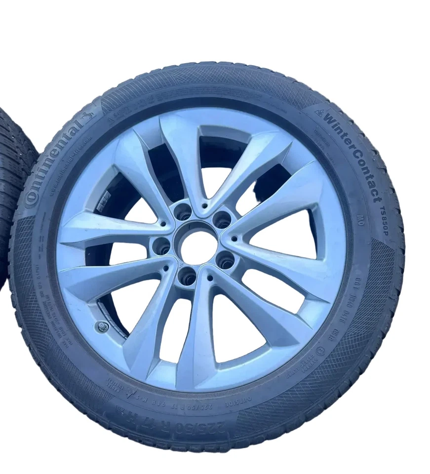 Orig. Mercedes C Klasse W205 Alufelgen 17 Zoll Conti. Winterräder A2054018000 - Bild 4 von 4