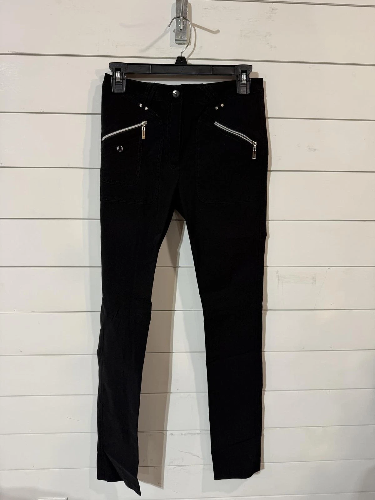 Jamie Sadock Womens Skinnylicious Pants Jet Black 0