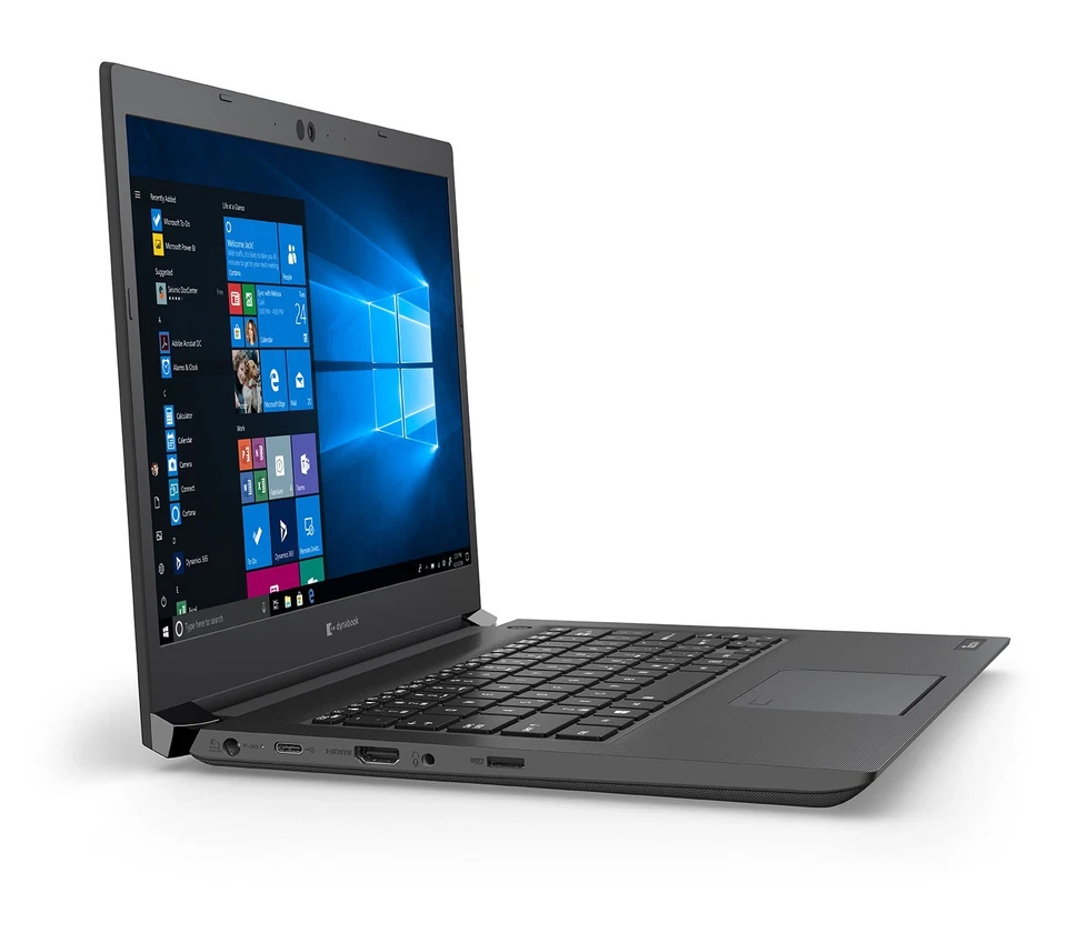 TOSHIBA DYNABOOK i5-8th gen. 256 NVMe 24GB RAM 14" TOUCH SREEN A40 Win 11 Laptop - Image 3 of 4