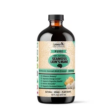 Pure Sea Moss Lion's Mane By Livingston Natural Herbal Labs Plant-Based Food