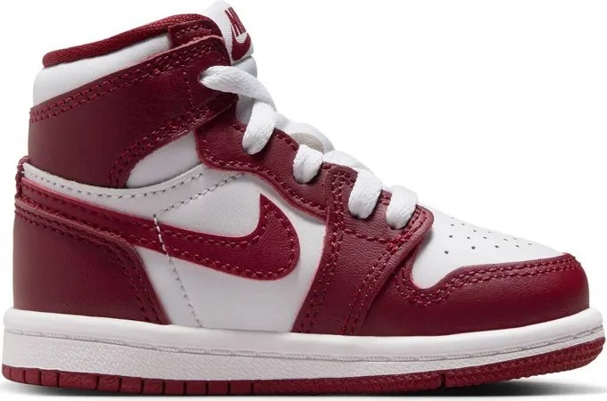 Jordan 1 Retro High OG (TD) - White/ Team Red 7c
