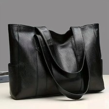 Women Designer Leather Shoulder Bag Large Capacity Ladies Handbag Hobo Tote UK