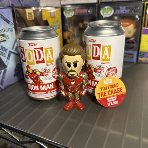 Funko Vinyl Soda: Marvel - Iron Man - Chase & Common 🔥
