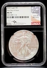 2020 American Silver Eagle $1 1oz John Mercanti Signature NGC MS70 FDOI
