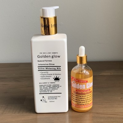 Golden Glow Body Milk 500ml Lotion Natural & Oil