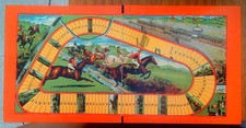 Antique Chad Valley Series Harbourn England Horse Race Game Board