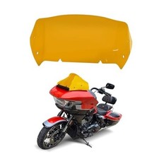 10" Windshield Windscreen Compatible with Harley Road Road Glide 10 inch-Orange