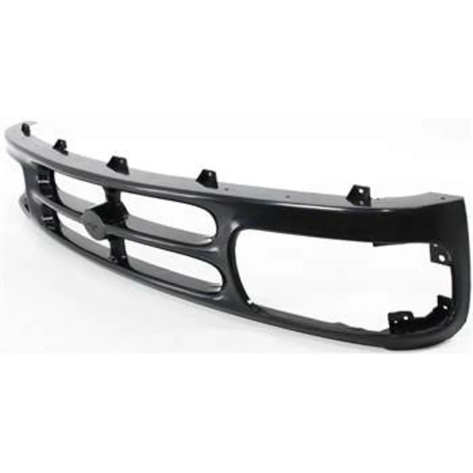 New Front Grille Assembly Painted Black Plastic For 1994-1997 Mazda B3000 B4000 - Image 3 of 4