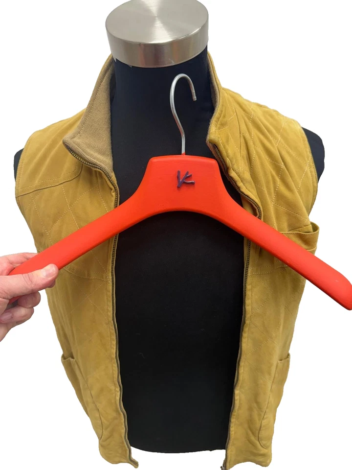 ISAIA Men’s Tan Lambskin Suede Men's Vest M (EU 50) Made in Italy MSRP $1295 - Image 2 of 4